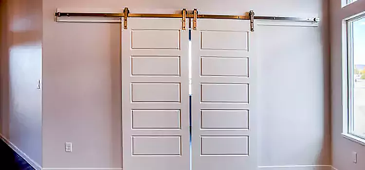 Glass Barn Door with Installation Hardware Kit San Mateo