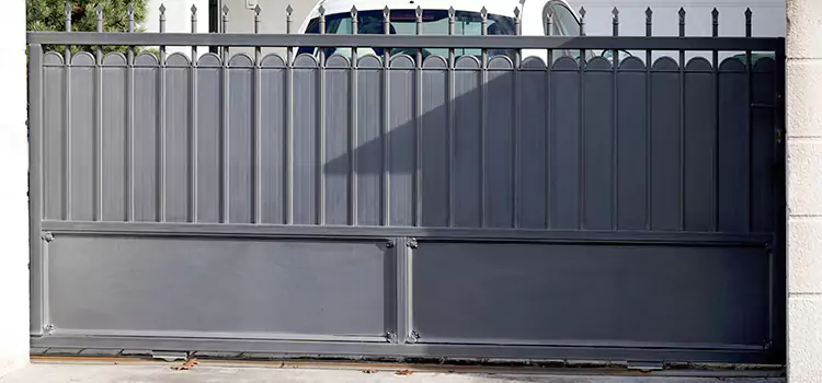 Metal Driveway Gate Installation San Mateo