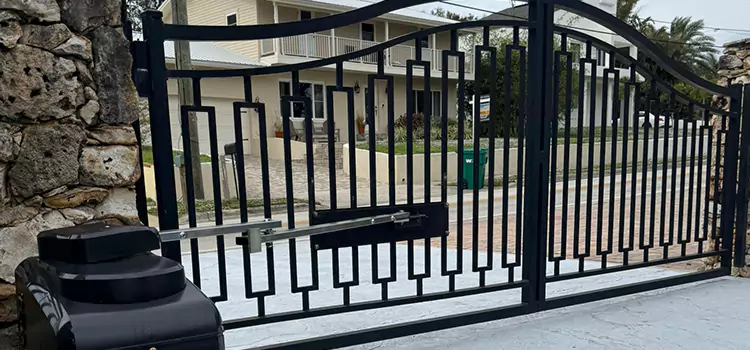 Swing Gate Opener with Keypad San Mateo